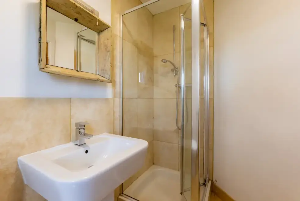 Shower room at Sycamore House