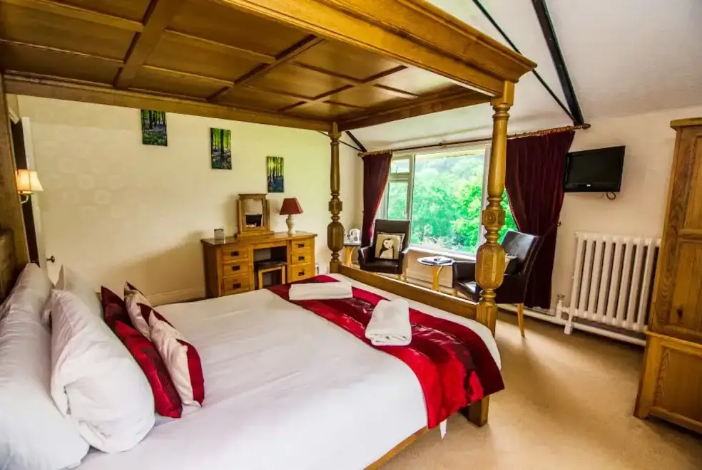 Bedroom at Symonds Yat Lodge