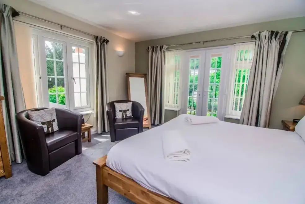 Bedroom at Symonds Yat Lodge