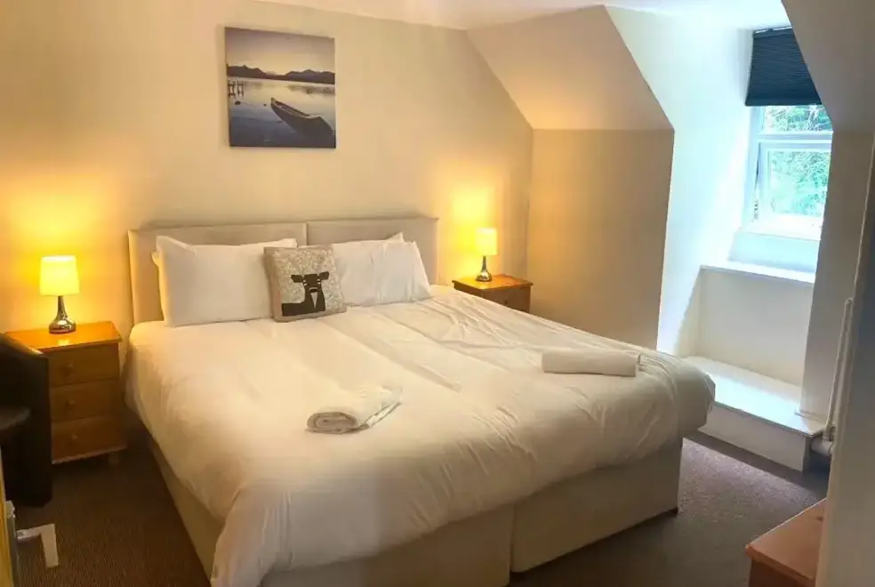 Bedroom at Symonds Yat Lodge