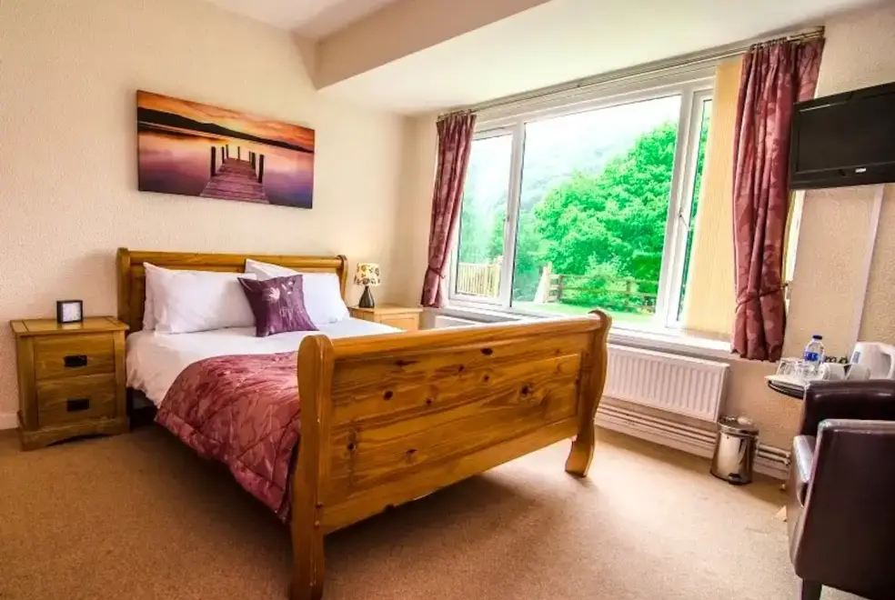 Bedroom at Symonds Yat Lodge
