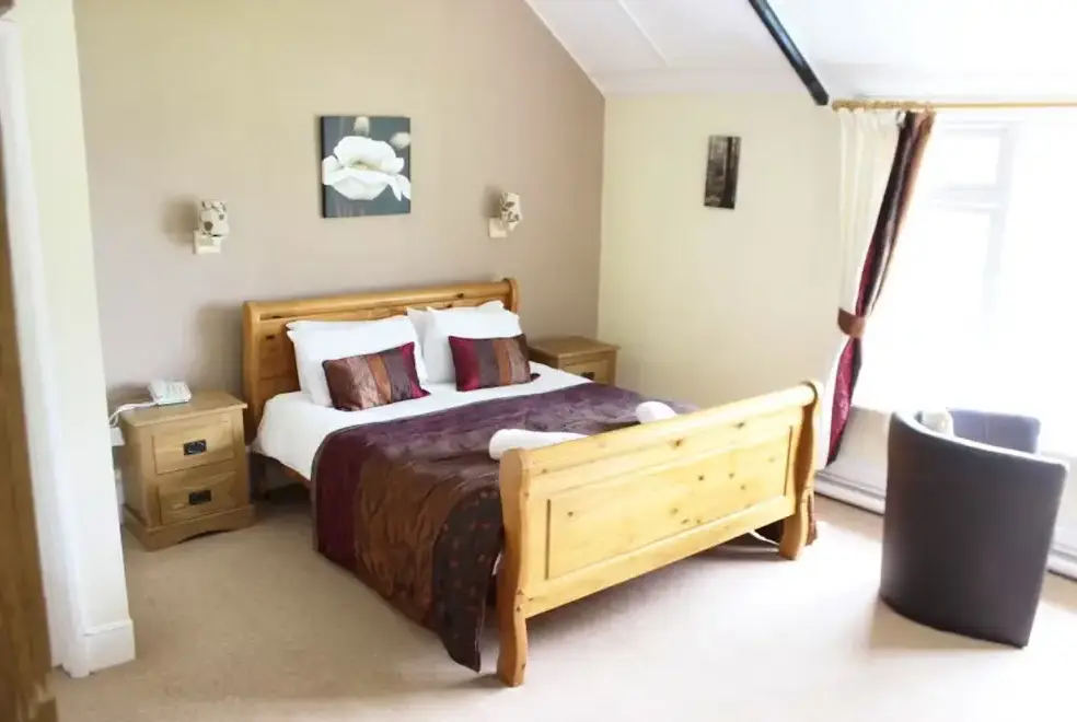 Bedroom at Symonds Yat Lodge