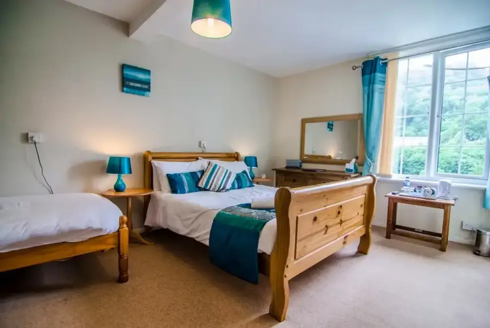 Bedroom at Symonds Yat Lodge
