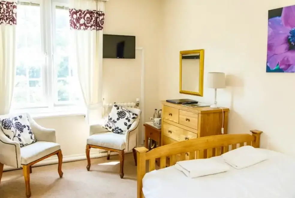 Bedroom at Symonds Yat Lodge