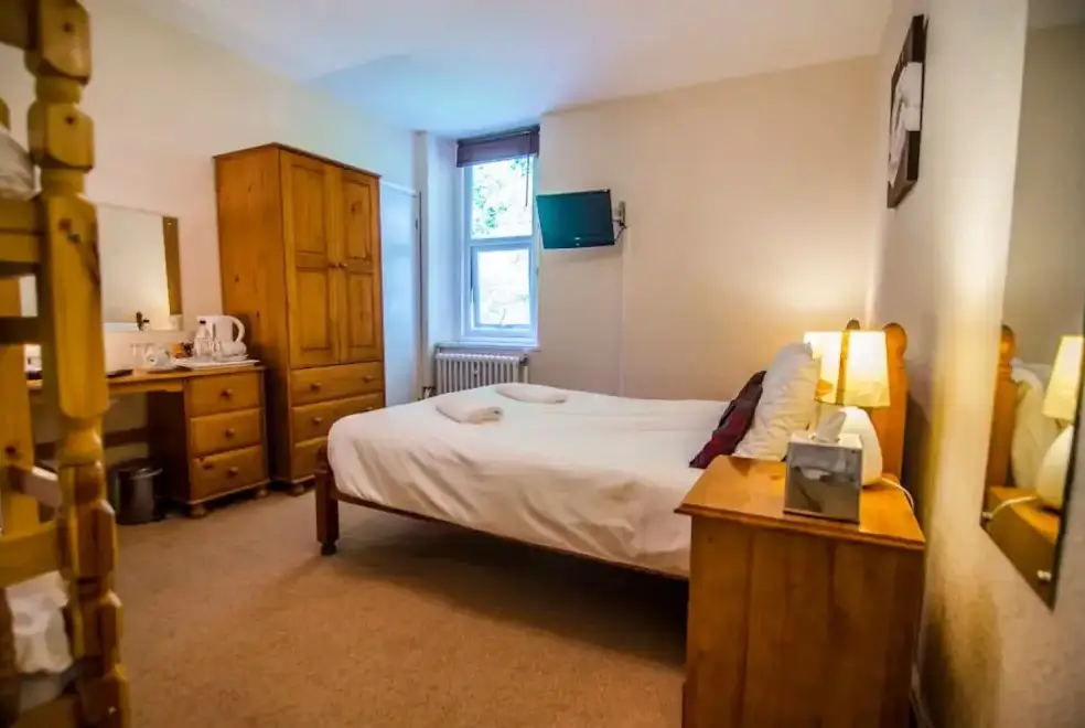 Bedroom at Symonds Yat Lodge