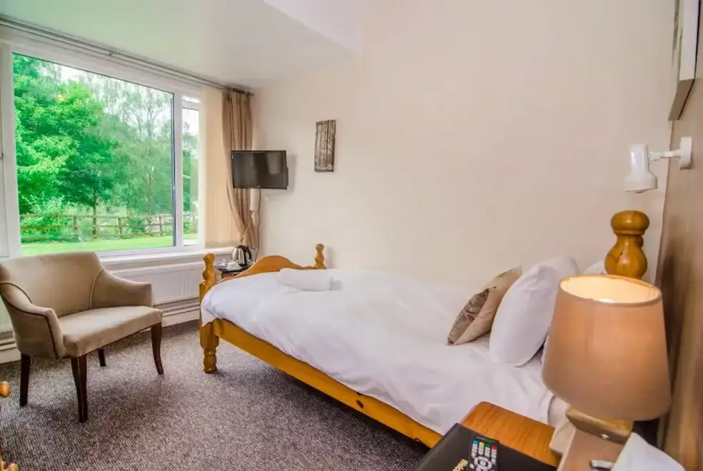 Bedroom at Symonds Yat Lodge