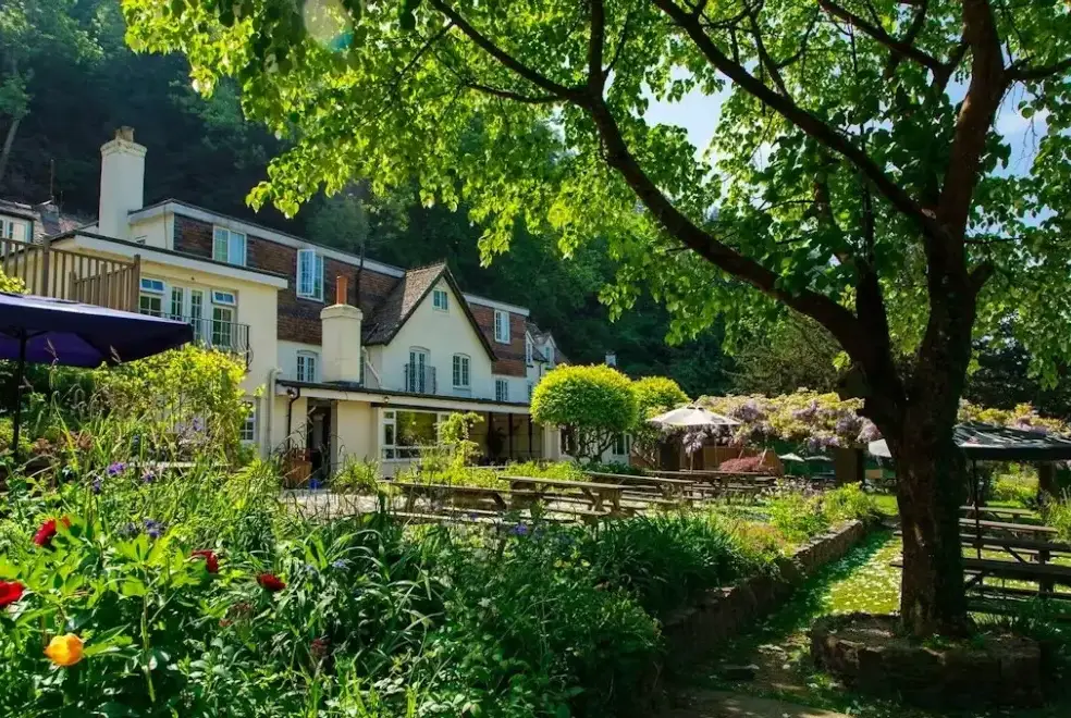 Garden at Symonds Yat Lodge