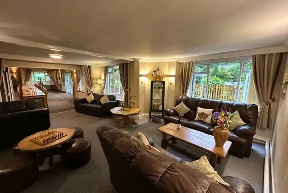 Lounge at Symonds Yat Lodge
