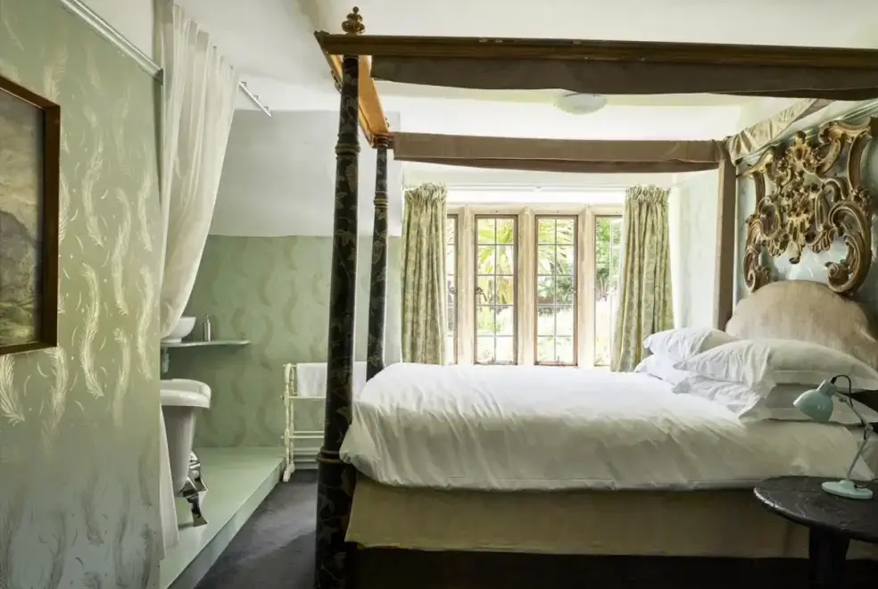 Bedroom at Symondsbury Manor