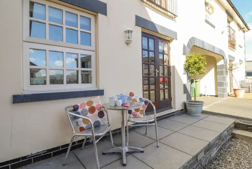 Patio area at Taliesin