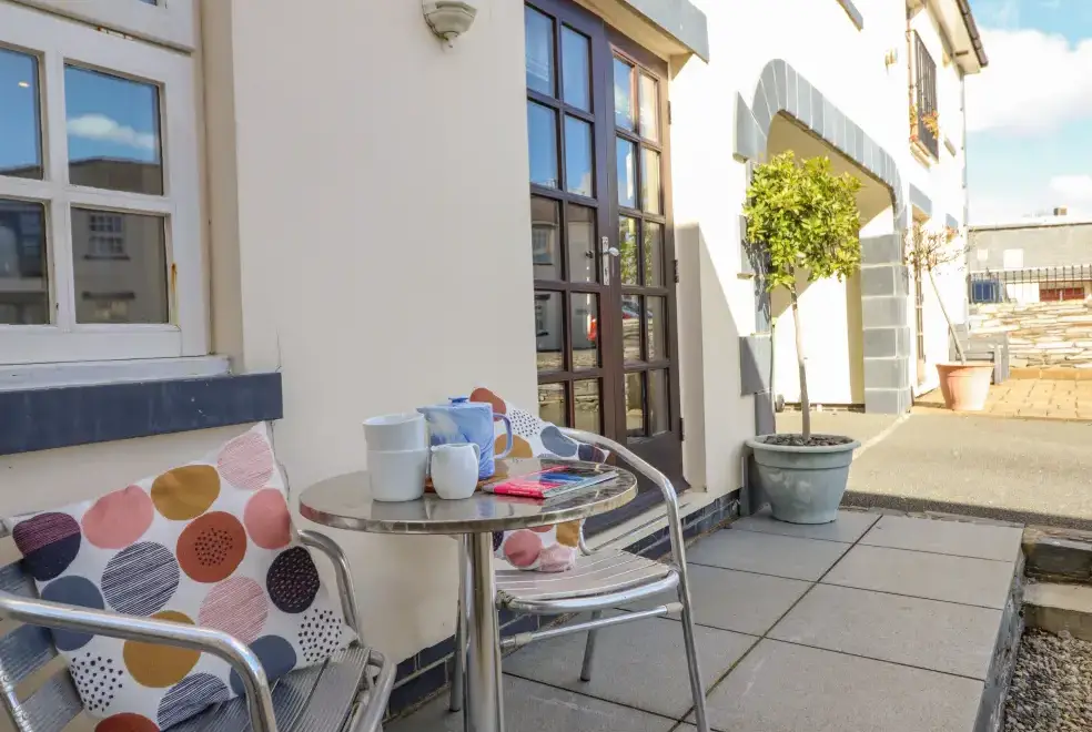Patio area at Taliesin