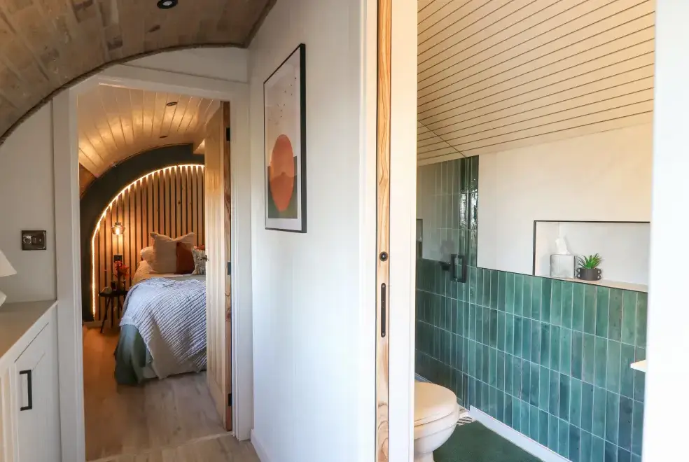 Ensuite bathroom at Tan y Wawr- Onnen