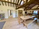 Open plan living area at Teal Cottage at Oxford Country Cottages - thumbnail photo