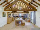 Open plan living area at Teal Cottage at Oxford Country Cottages - thumbnail photo