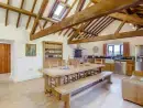 Dining area at Teal Cottage at Oxford Country Cottages - thumbnail photo