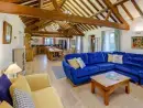 Open plan living area at Teal Cottage at Oxford Country Cottages - thumbnail photo