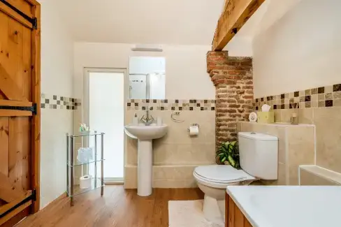 Family bathroom at Teal, Suffolk