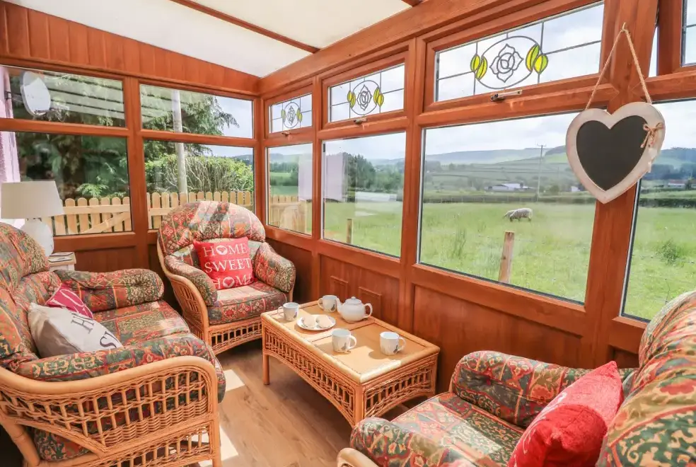 Conservatory at Tegfan