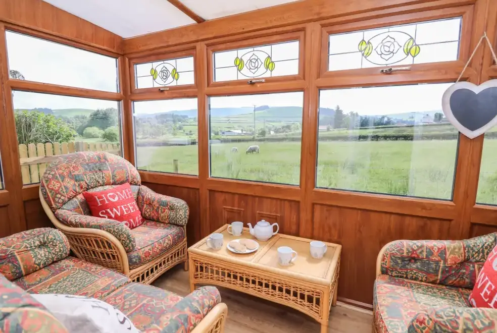 Conservatory at Tegfan