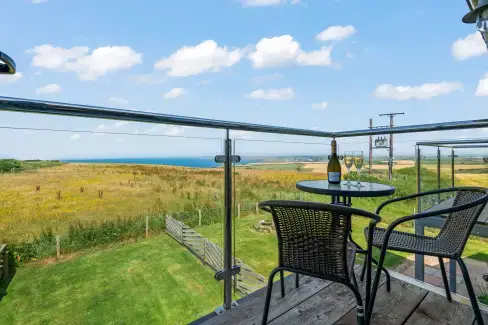 Balcony at Ten Ocean Reach, Devon