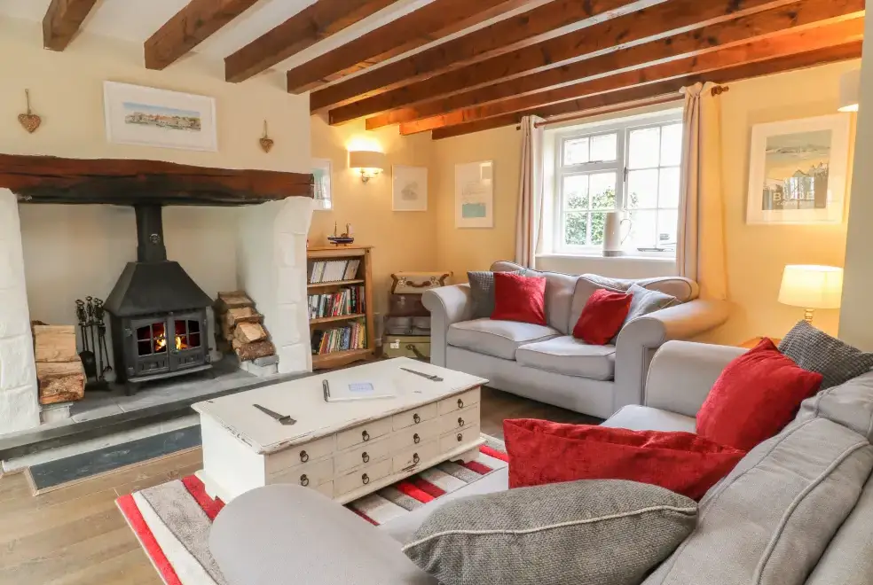 Lounge at Thatchings Thatched Country Cottage