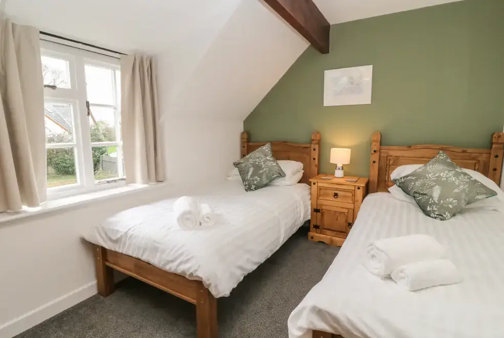 Bedroom at Thatchings Thatched Country Cottage