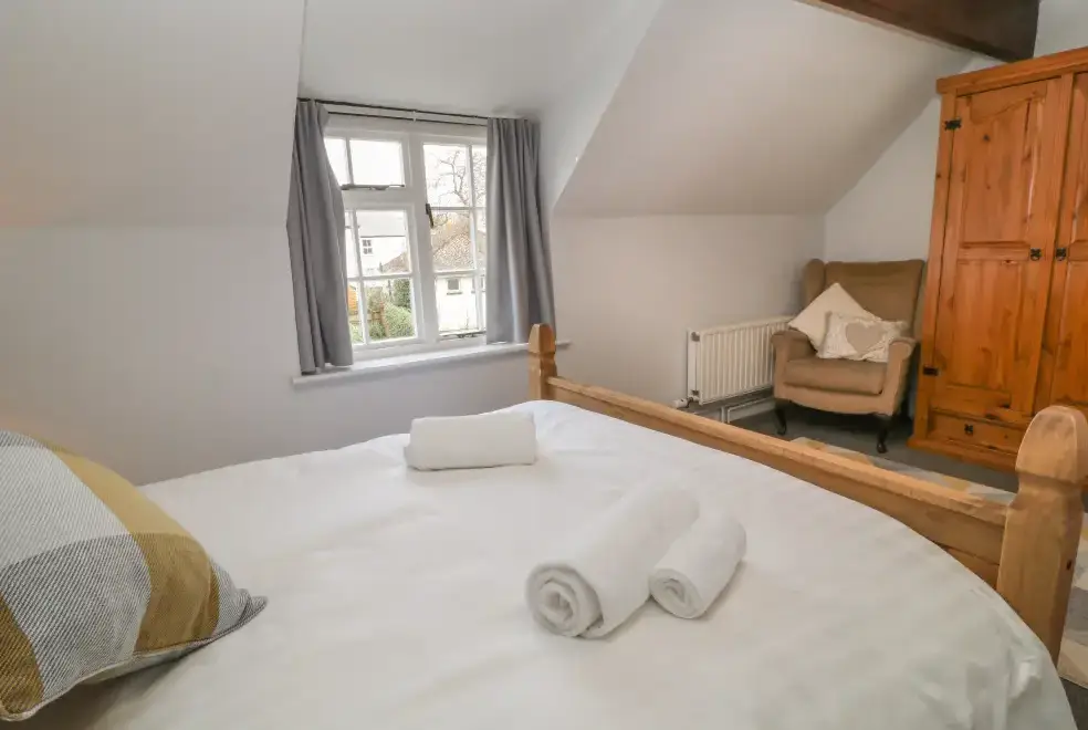 Bedroom at Thatchings Thatched Country Cottage
