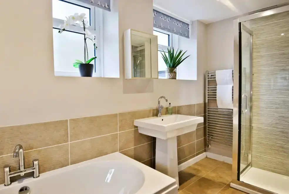 Shower room at The Anchor