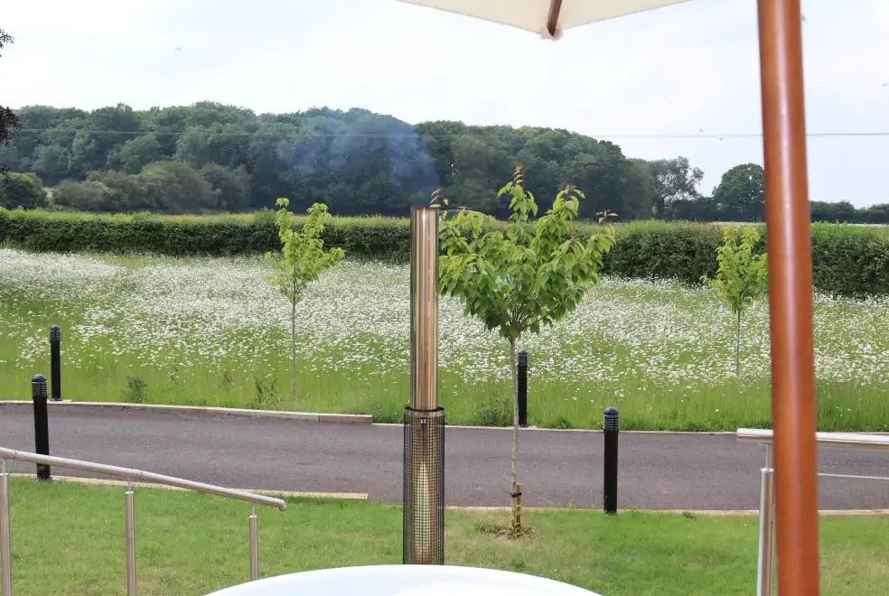 Countryside views at The Anchorage @ Nables Farm