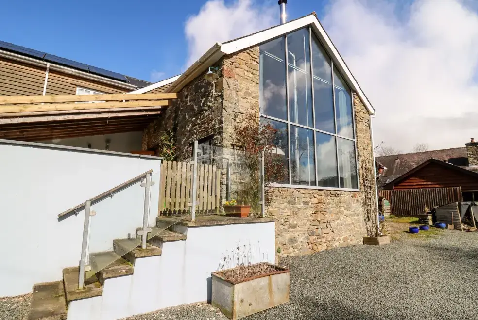 The Barn at Glanoer, from the outside