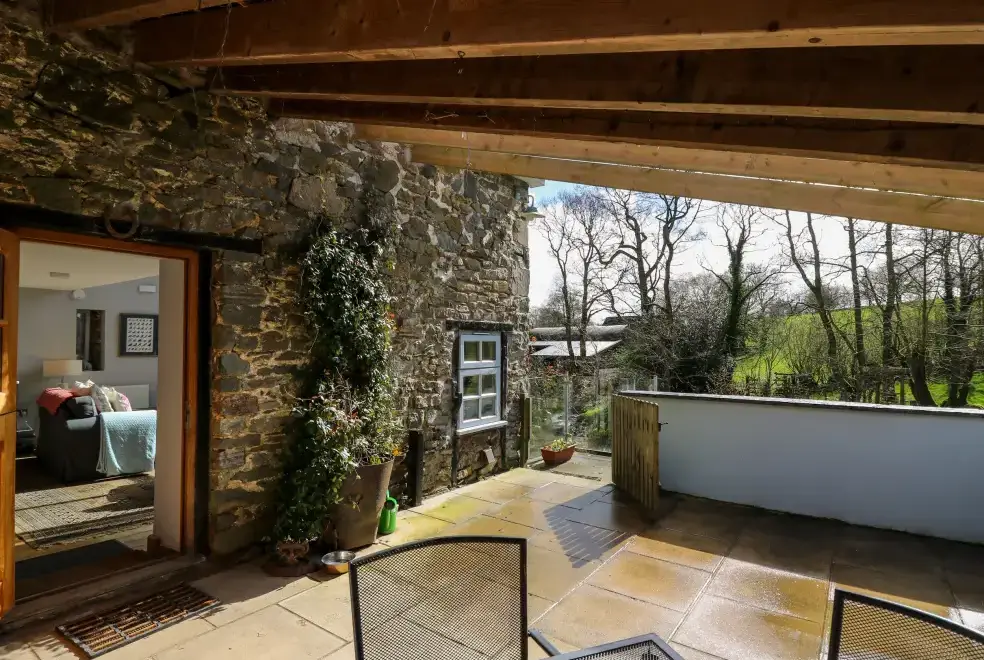 Balcony at The Barn at Glanoer