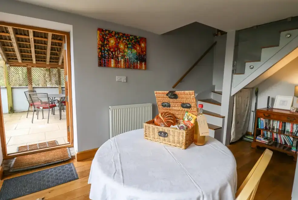 Kitchen/diner at The Barn at Glanoer