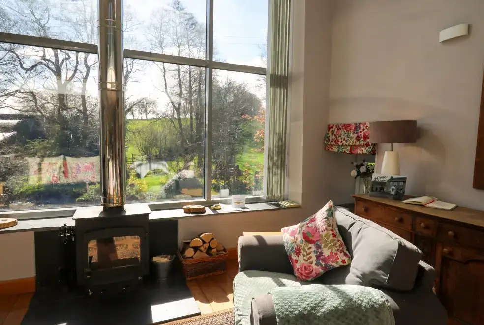 Countryside views at The Barn at Glanoer