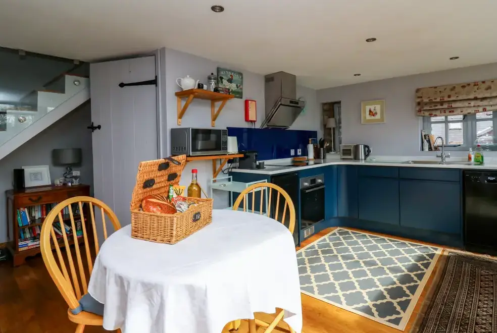 Kitchen/diner at The Barn at Glanoer