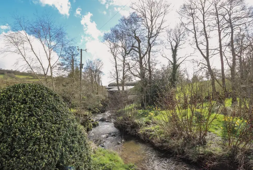 Countryside views at The Barn at Glanoer