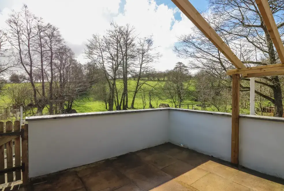 Balcony at The Barn at Glanoer
