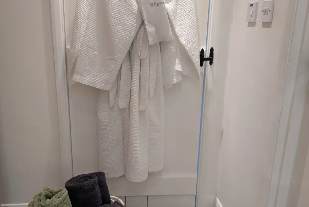 Ensuite bathroom at The Barn at RyePark House