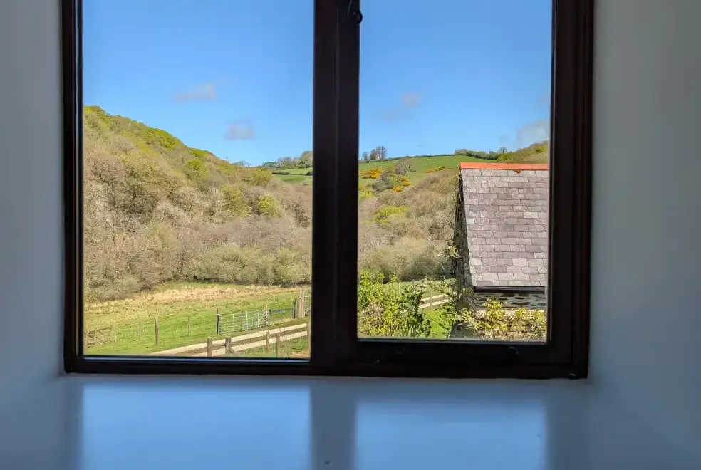 Countryside views at The Barn at RyePark House