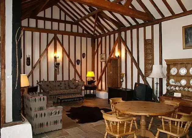 Lounge at The Barn at Lower Bassibones Farm