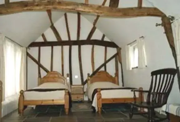 Bedroom at The Barn at Lower Bassibones Farm