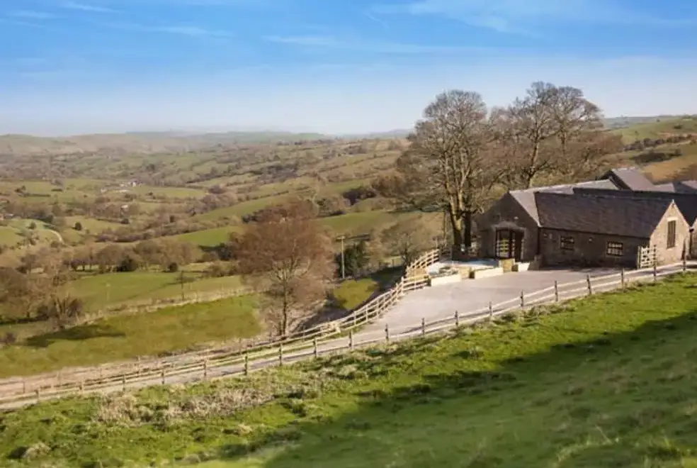 Countryside views at The Barn at Hill House