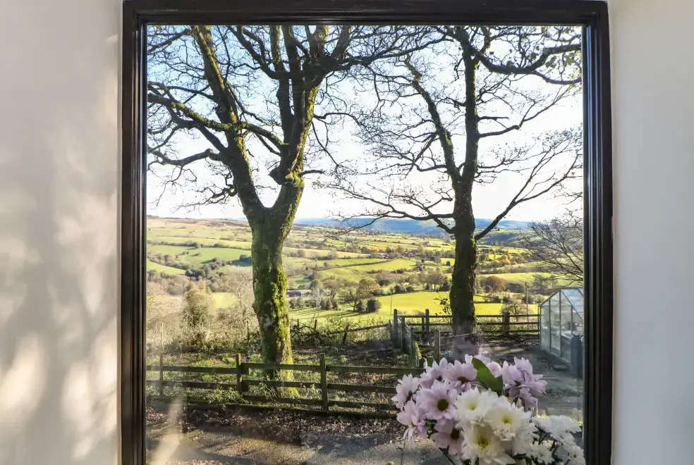 Countryside views at The Barn at Hill House