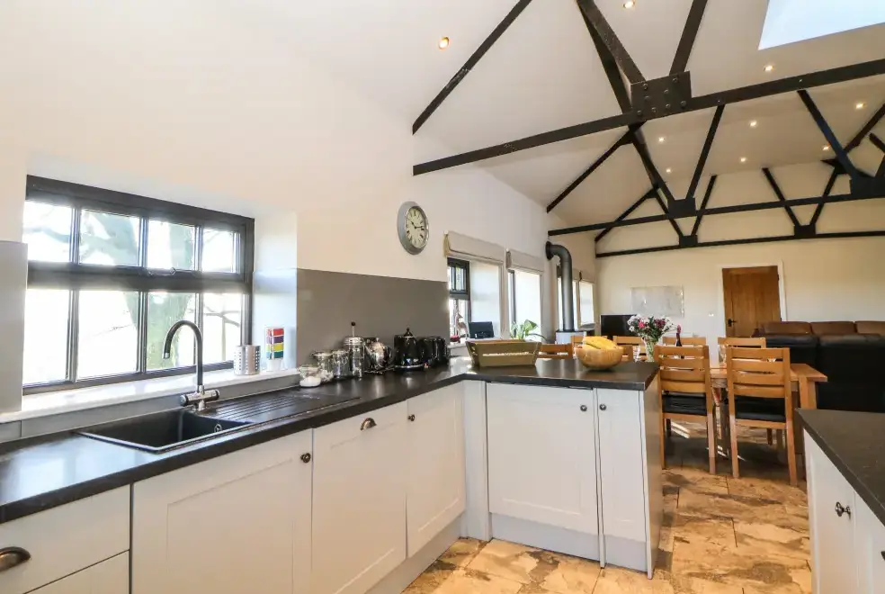 Kitchen/diner at The Barn at Hill House