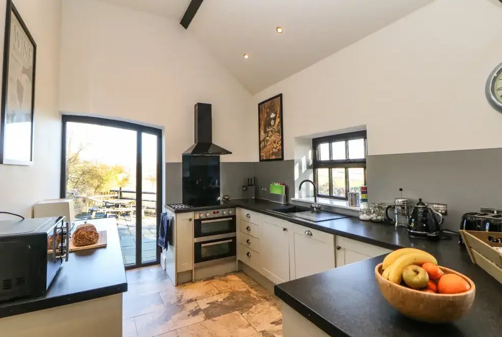 Kitchen/diner at The Barn at Hill House