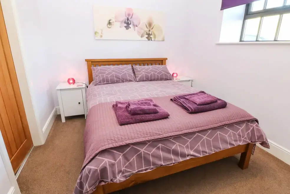 Bedroom at The Barn at Hill House