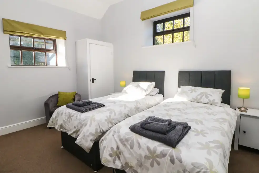Bedroom at The Barn at Hill House