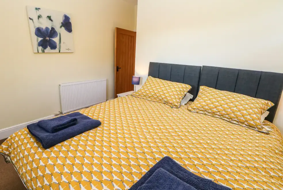 Bedroom at The Barn at Hill House