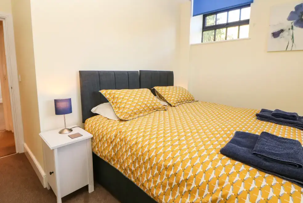 Bedroom at The Barn at Hill House