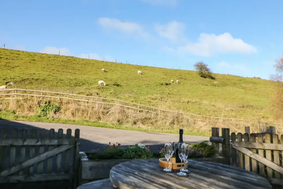 Countryside views at The Barn at Hill House