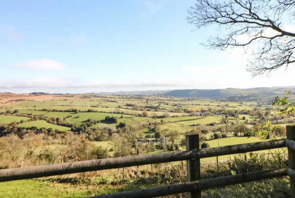 Countryside views at The Barn at Hill House